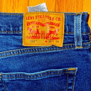 Authentic 511 Levi’s jeans 34 x 30